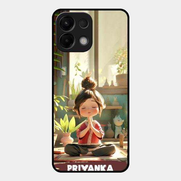 Yoga Glossy Metal Case Cover For Oppo K13 5G