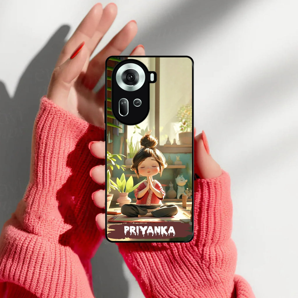 Yoga Glossy Metal Case Cover For Oppo - ShopOnCliQ