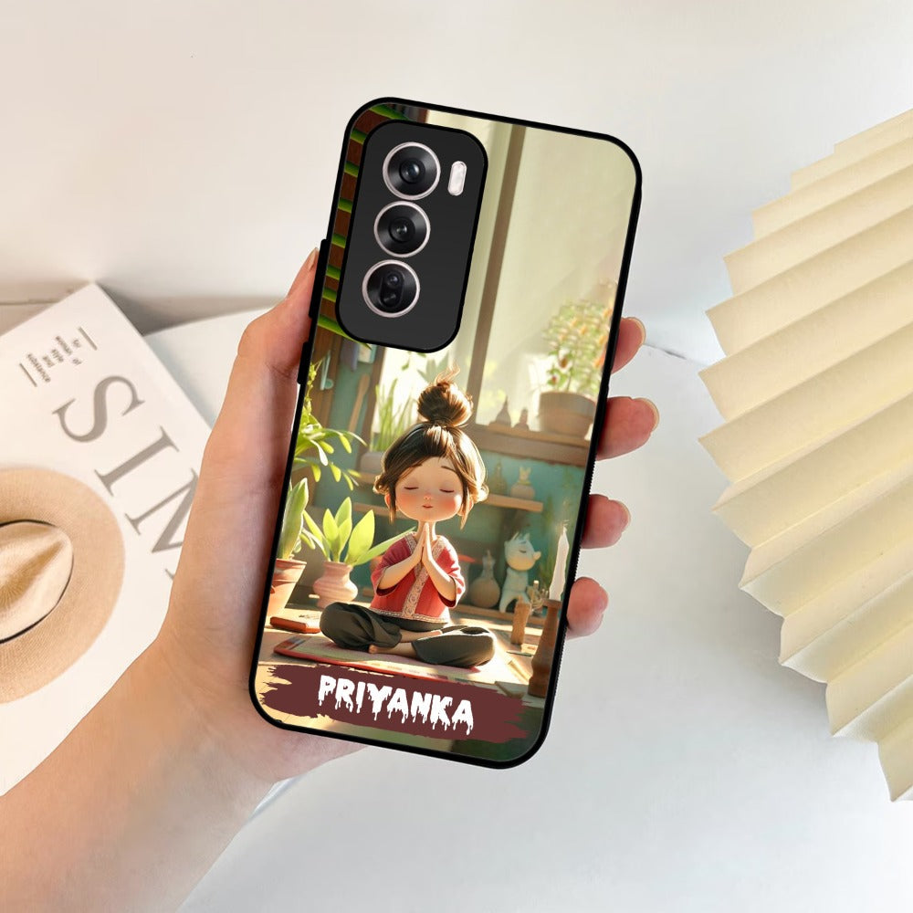 Yoga Glossy Metal Case Cover For Oppo