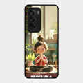Yoga Glossy Metal Case Cover For Oppo Reno 12 5G