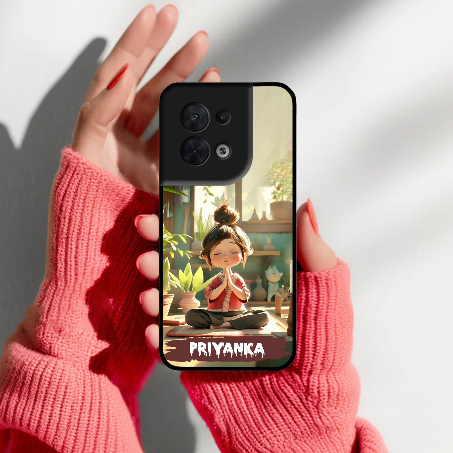 Yoga Glossy Metal Case Cover For Oppo