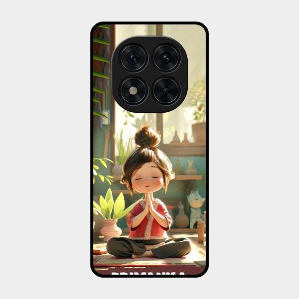 Yoga Glossy Metal Case Cover For Poco X7 5G