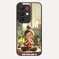 Yoga Glossy Metal Case Cover For Realme 15X 5G