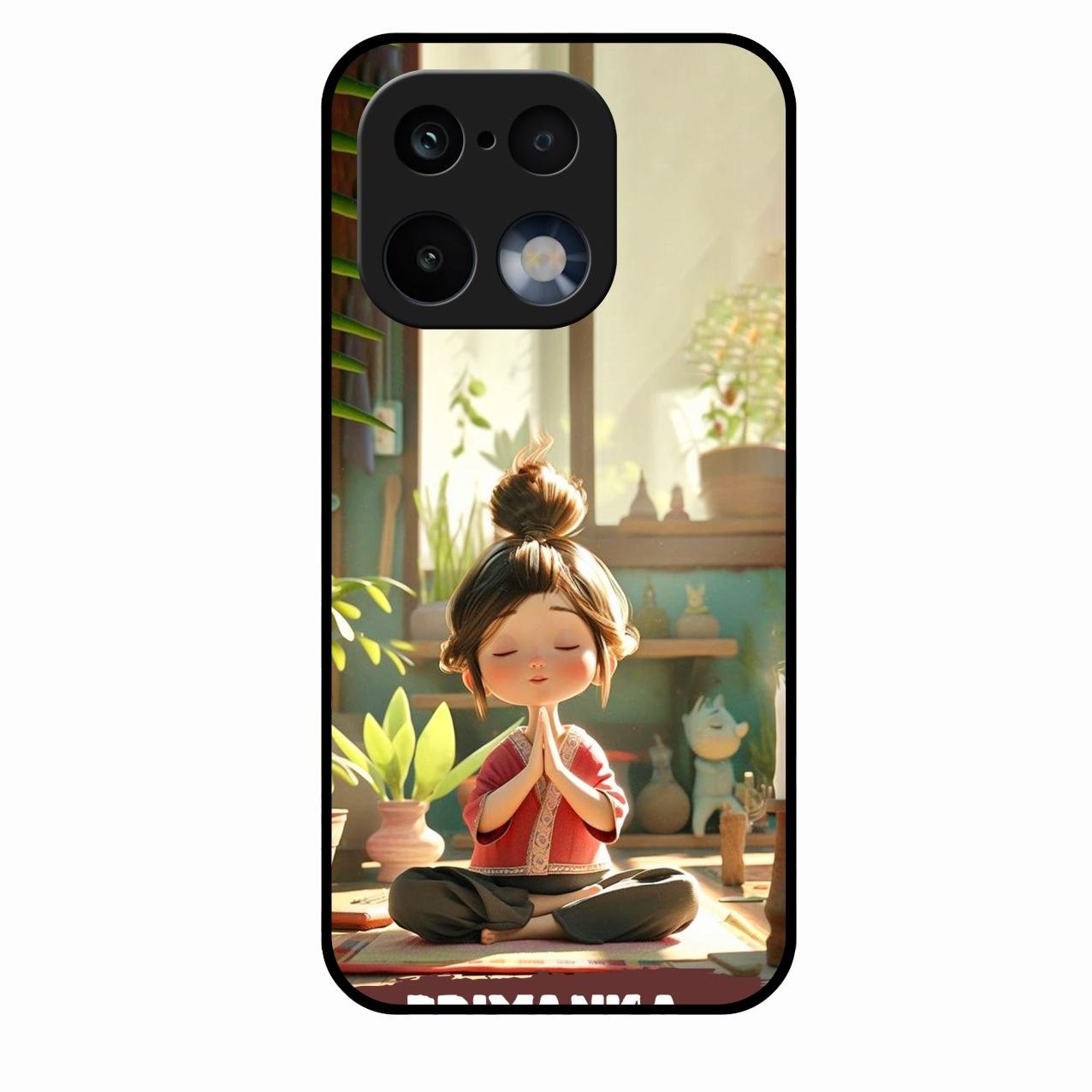 Yoga Glossy Metal Case Cover For Realme 16 Pro 5G