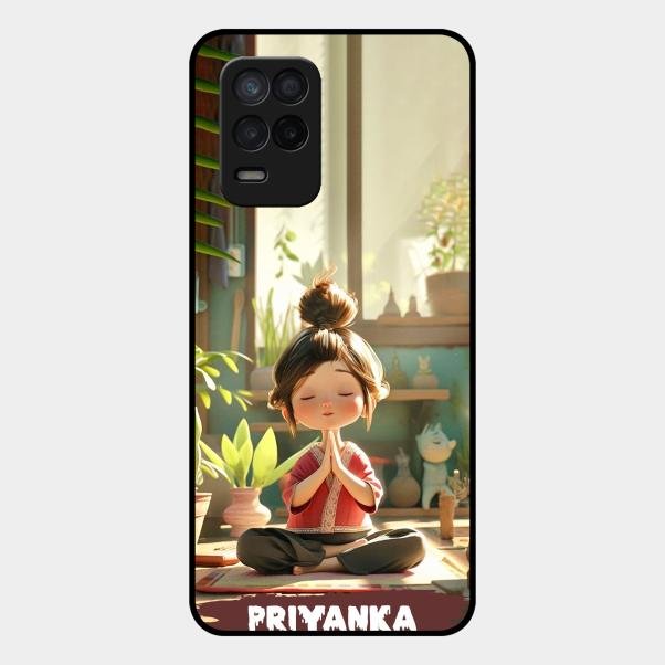 Yoga Glossy Metal Case Cover For Realme 9 5G