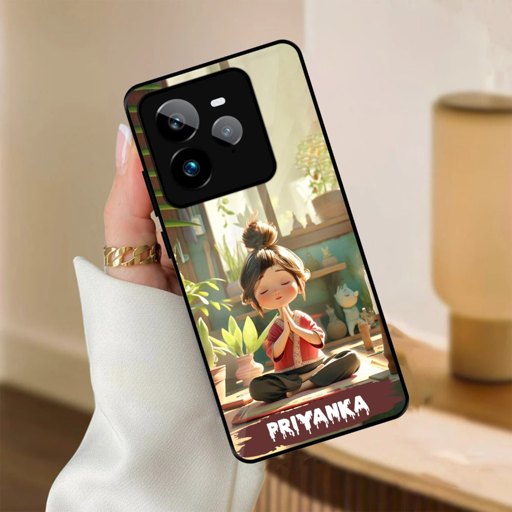 Yoga Glossy Metal Case Cover For Realme