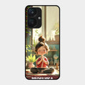 Yoga Glossy Metal Case Cover For Redmi 13C 5G