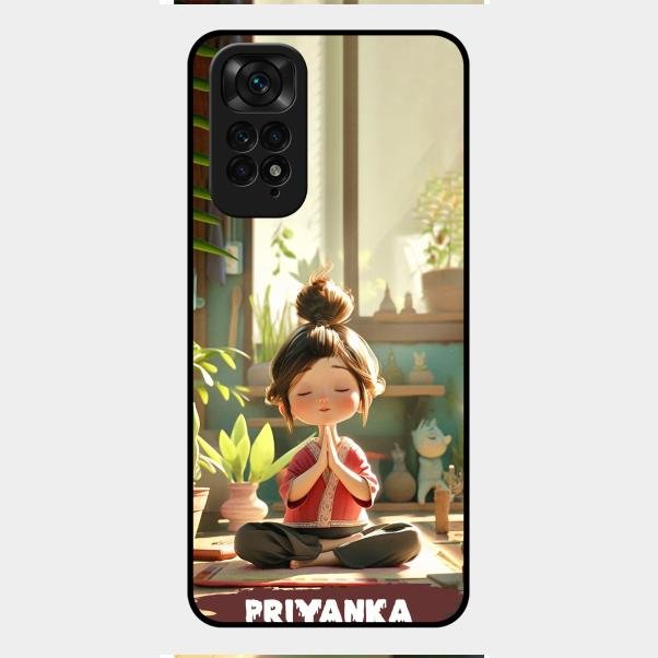 Yoga Glossy Metal Case Cover For Redmi Note 11