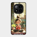 Yoga Glossy Metal Case Cover For Redmi Note 14 Pro Plus 5G