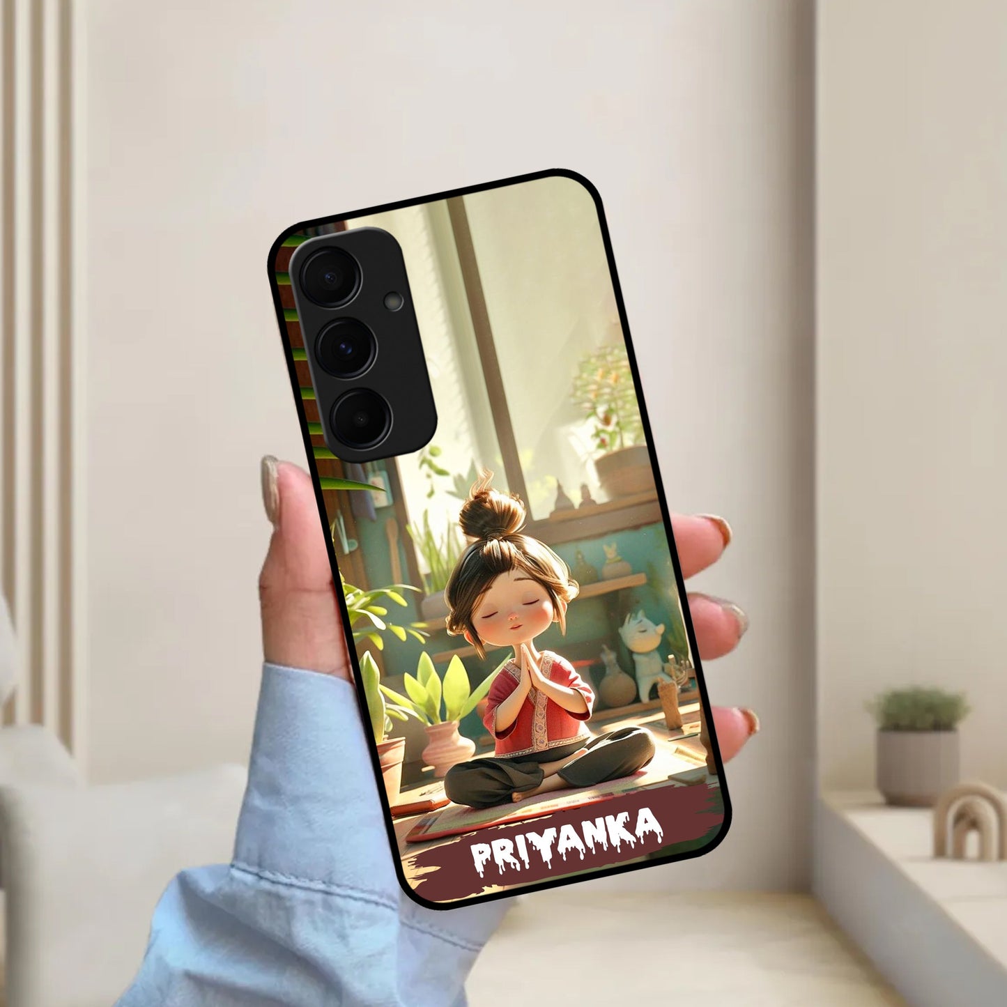 Yoga Glossy Metal Case Cover For Samsung