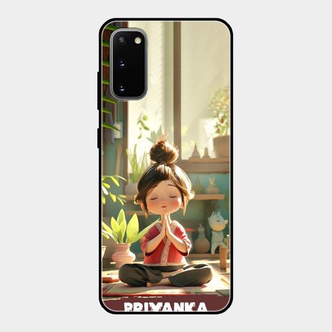 Yoga Glossy Metal Case Cover For Samsung Galaxy S20