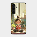 Yoga Glossy Metal Case Cover For Samsung Galaxy S24 5G
