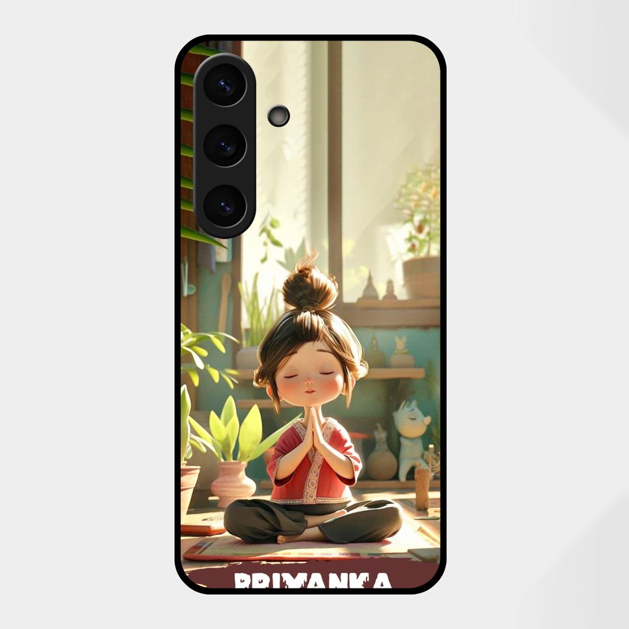 Yoga Glossy Metal Case Cover For Samsung Galaxy S25 FE 5G