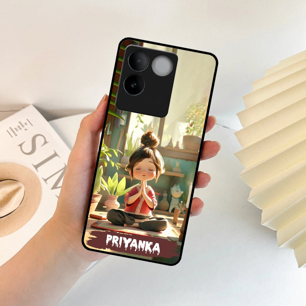 Yoga Glossy Metal Case Cover For Vivo