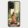 Yoga Glossy Metal Case Cover For Vivo T2X 5G