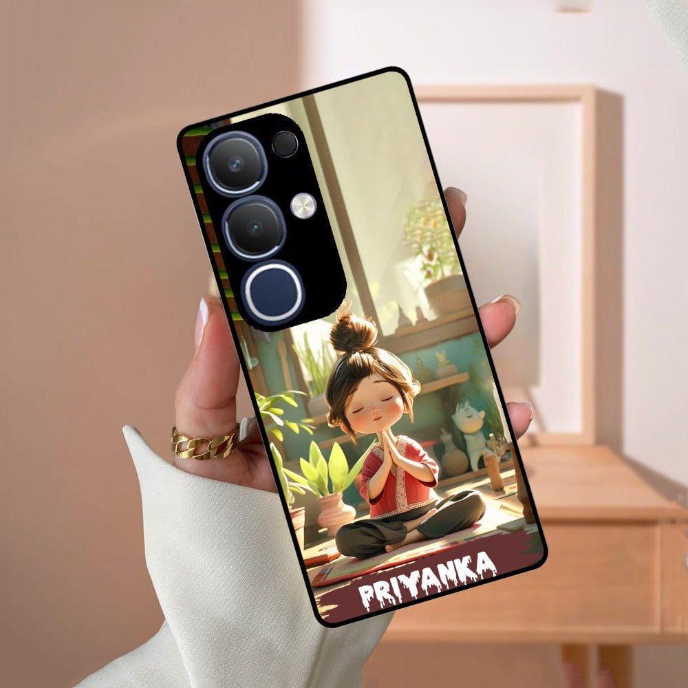 Yoga Glossy Metal Case Cover For Vivo