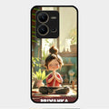 Yoga Glossy Metal Case Cover For Vivo V25 5G