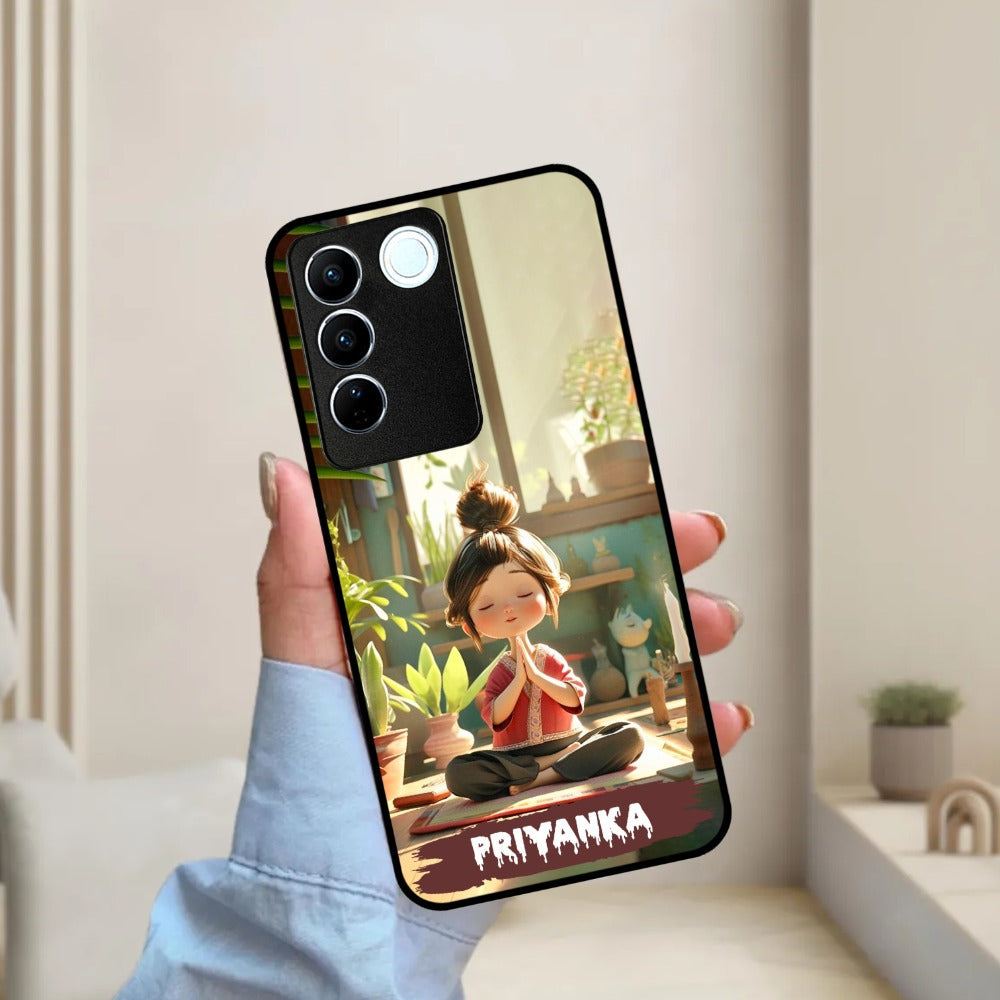 Yoga Glossy Metal Case Cover For Vivo