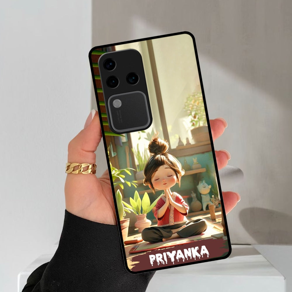 Yoga Glossy Metal Case Cover For Vivo