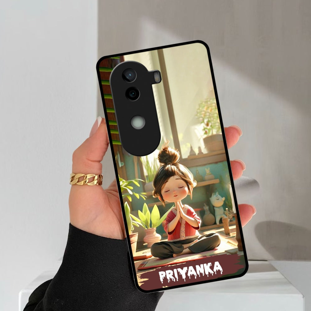 Yoga Glossy Metal Case Cover For Vivo