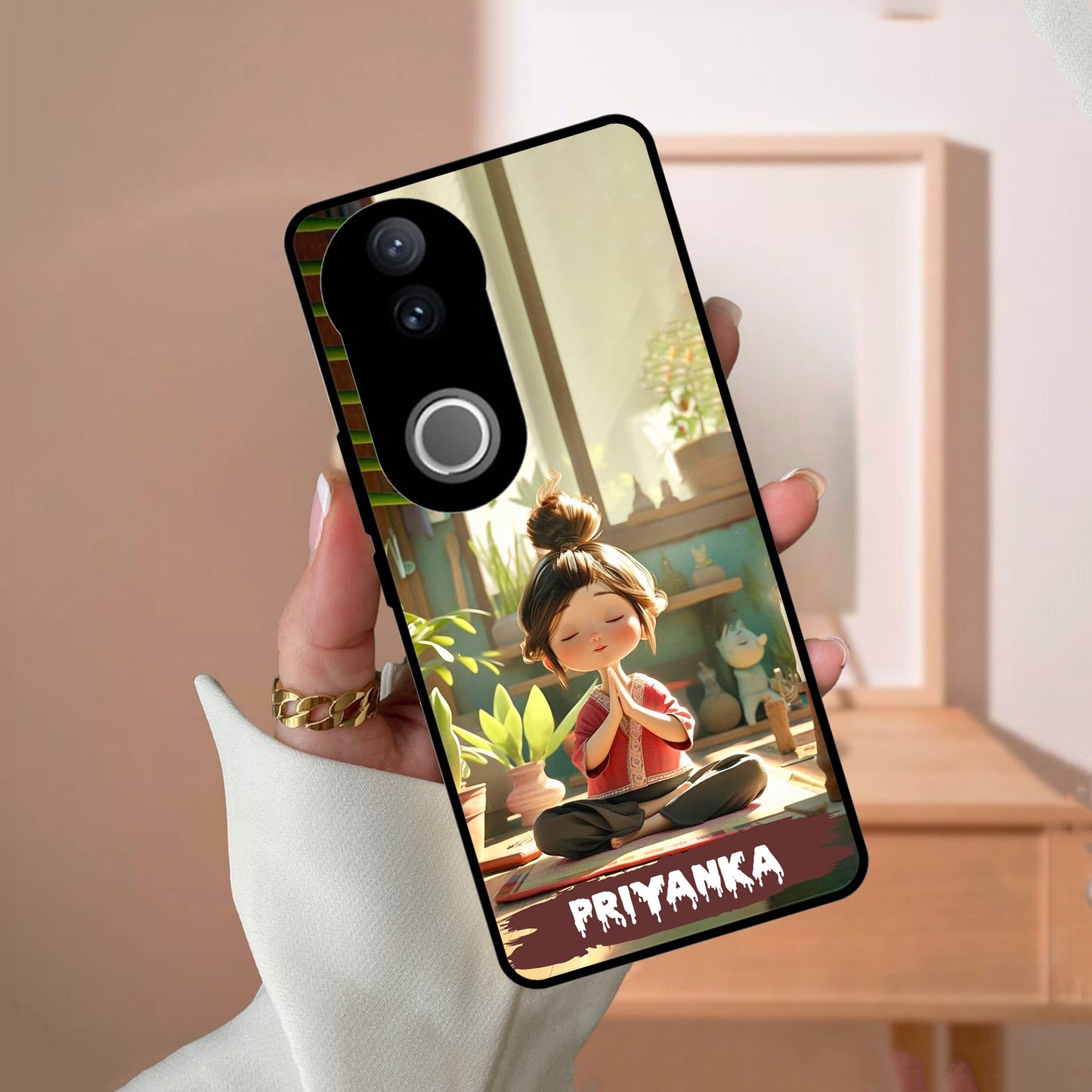 Yoga Glossy Metal Case Cover For Vivo