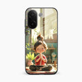 Yoga Glossy Metal Case Cover For Vivo V60e 5G