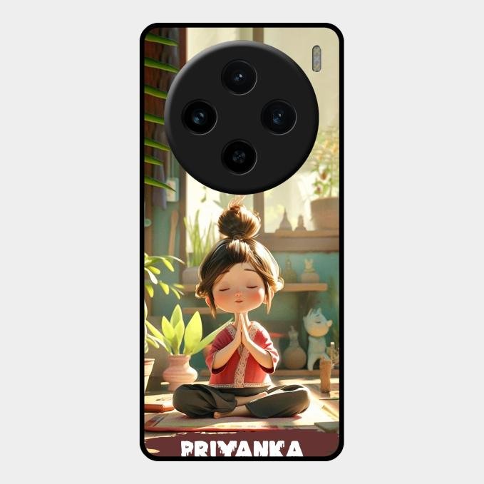 Yoga Glossy Metal Case Cover For Vivo X100 5G