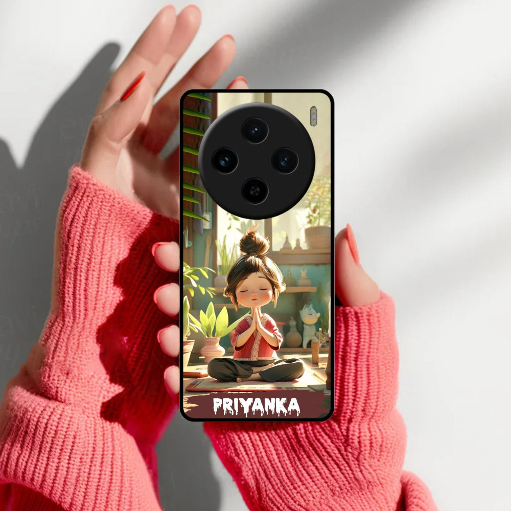 Yoga Glossy Metal Case Cover For Vivo