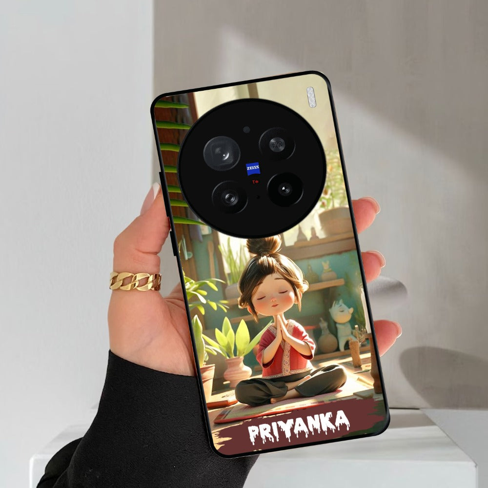 Yoga Glossy Metal Case Cover For Vivo