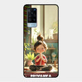 Yoga Glossy Metal Case Cover For Vivo X60 5G