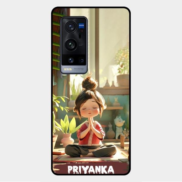 Yoga Glossy Metal Case Cover For Vivo X60 Pro Plus 5G
