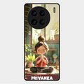 Yoga Glossy Metal Case Cover For Vivo X90 Pro 5G