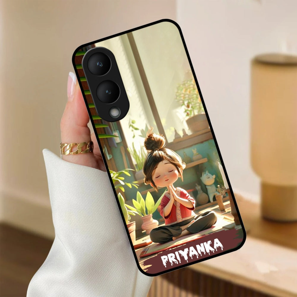 Yoga Glossy Metal Case Cover For Vivo