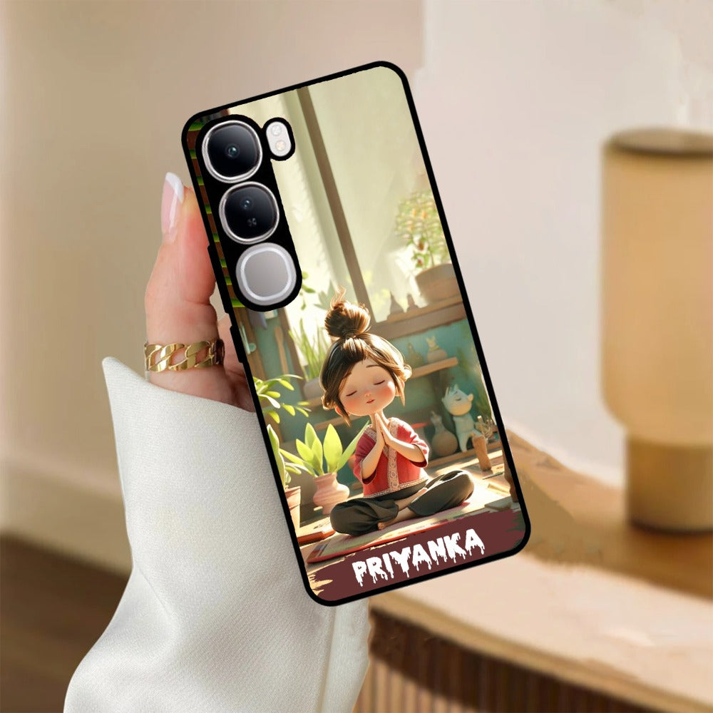 Yoga Glossy Metal Case Cover For Vivo