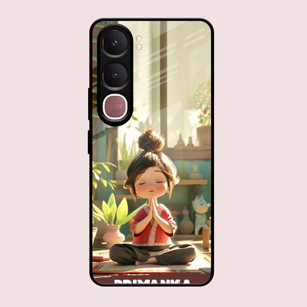 Yoga Glossy Metal Case Cover For Vivo Y31 5G