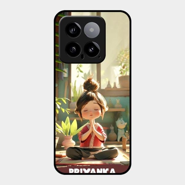 Yoga Glossy Metal Case Cover For Xiaomi 14 5G