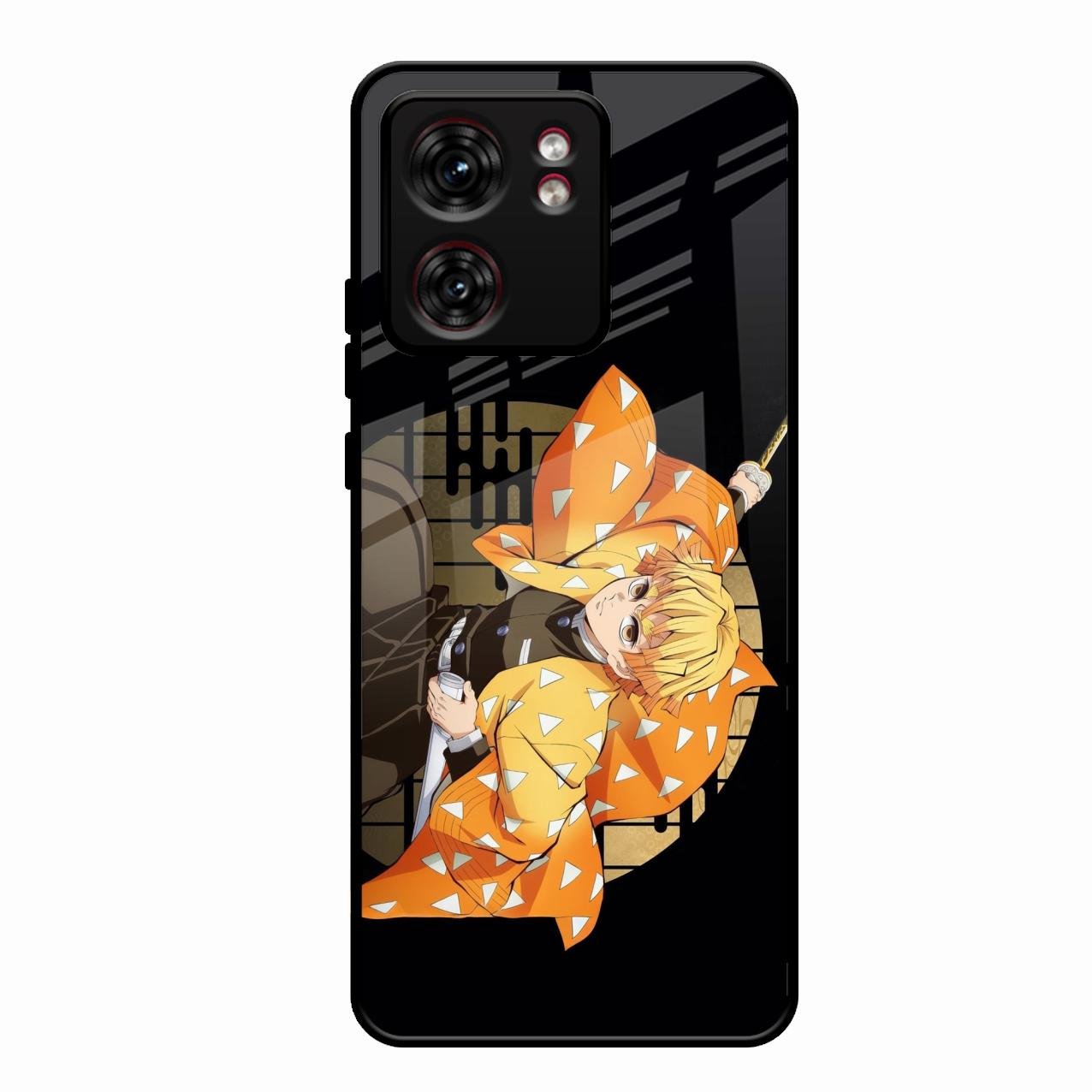 Zen the Flash Glass Case Cover For Motorola Edge 40