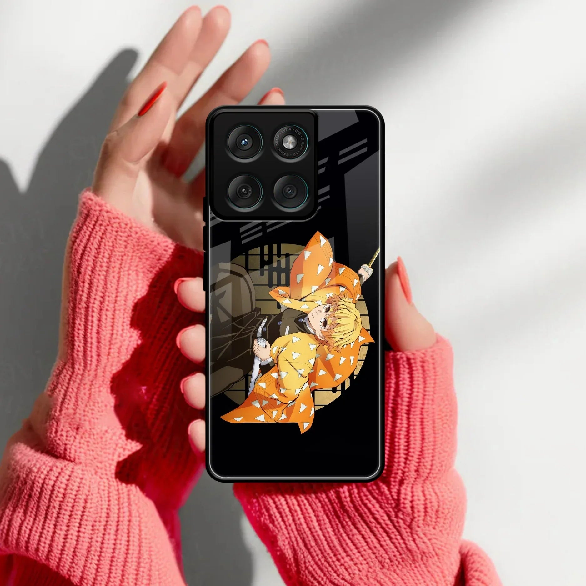 Zen the Flash Glass Case Cover For Motorola - ShopOnCliQ