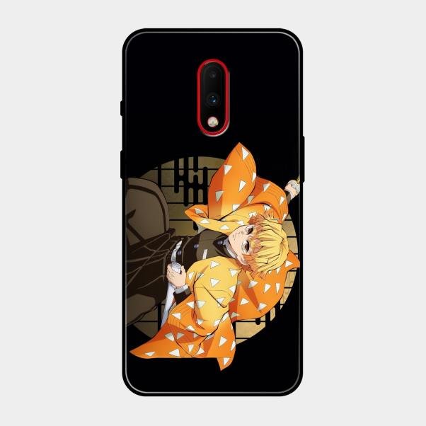 Zen the Flash Glass Case Cover For Oneplus 7