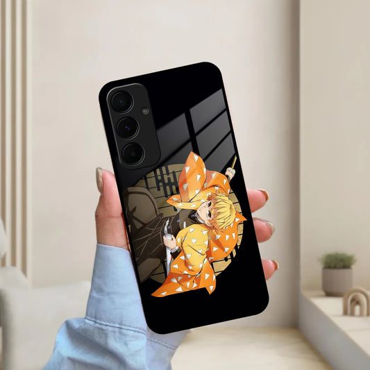 Zen the Flash Glass Case Cover For Samsung