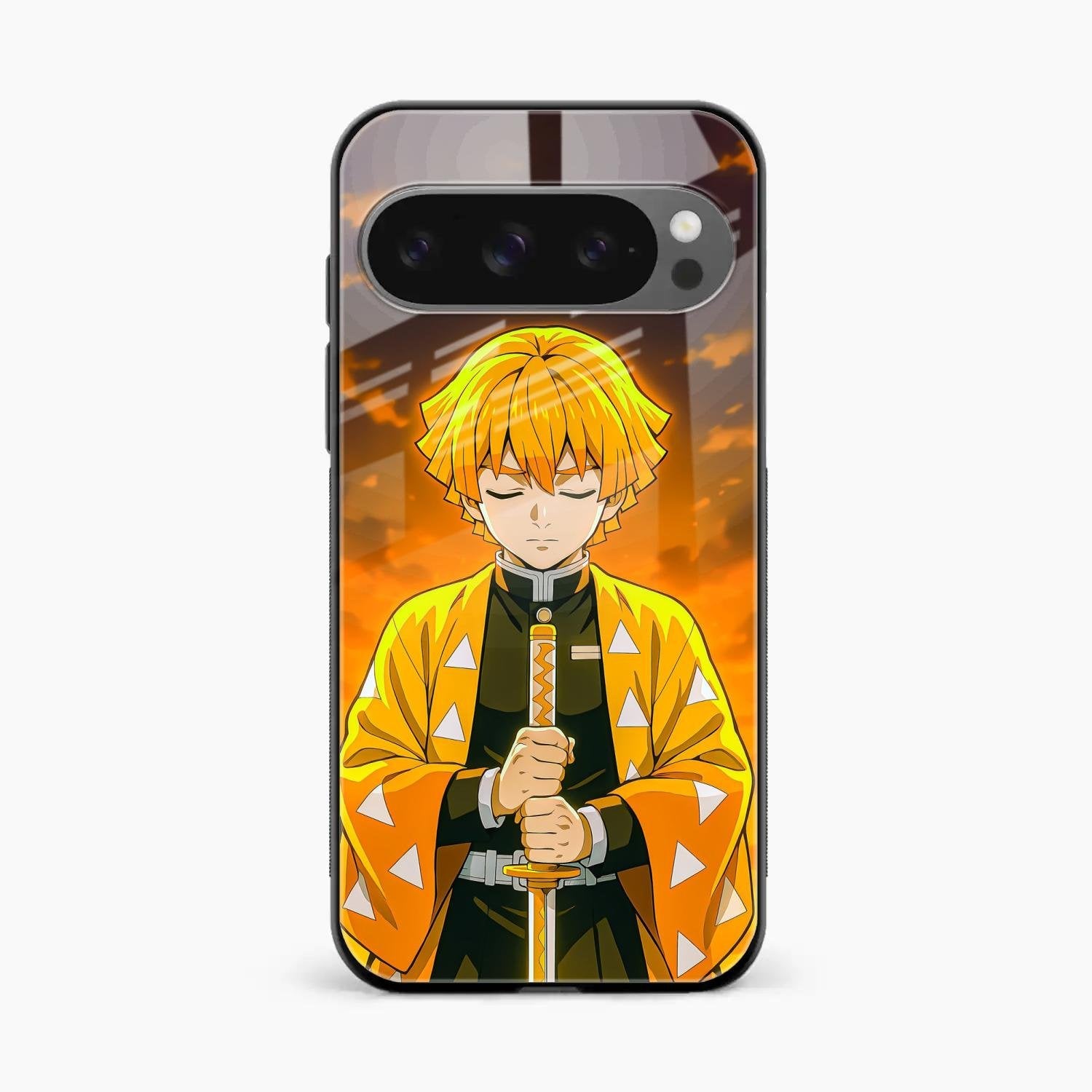 Zenitsu Glass Case Cover For Google Pixel 10 Pro