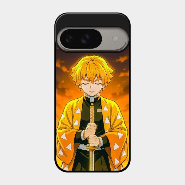 Zenitsu Glass Case Cover For Google Pixel 9 5G