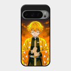 Zenitsu Glass Case Cover For Google Pixel 9 Pro 5G