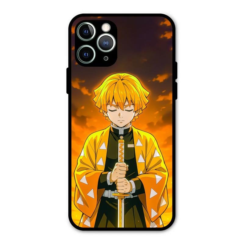 Zenitsu Glass Case Cover For iPhone 11 Pro Max