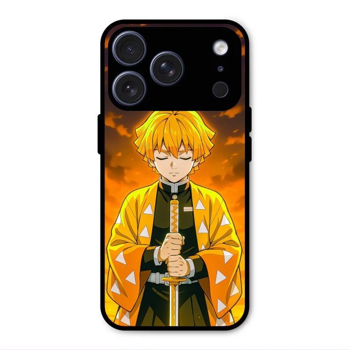 Zenitsu Glass Case Cover For iPhone 17 Pro