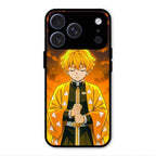 Zenitsu Glass Case Cover For iPhone 17 Pro