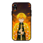 Zenitsu Glass Case Cover For iPhone XR