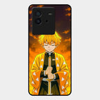 Zenitsu Glass Case Cover For Iqoo Neo 6 5G