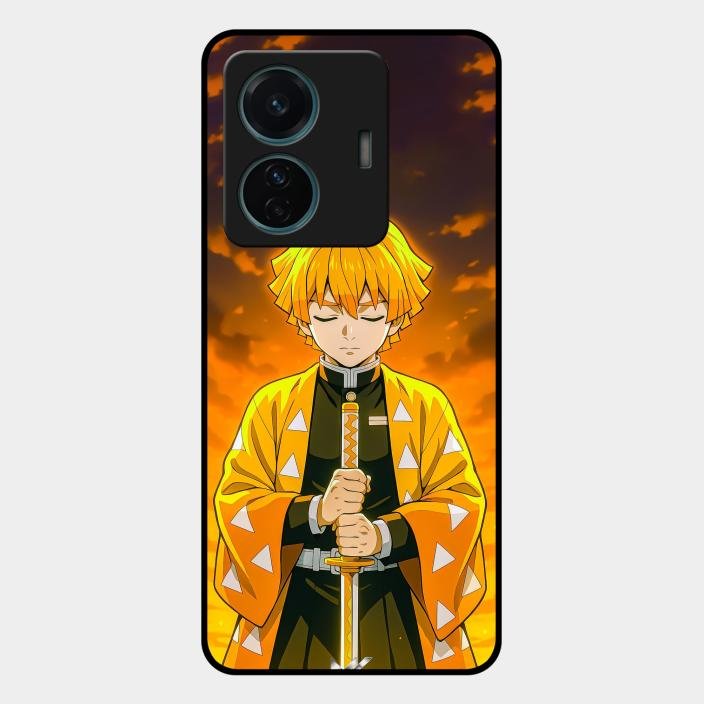 Zenitsu Glass Case Cover For Iqoo Z6 Pro 5G