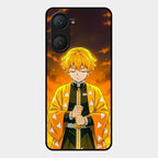 Zenitsu Glass Case Cover For Iqoo Z9 Lite 5G